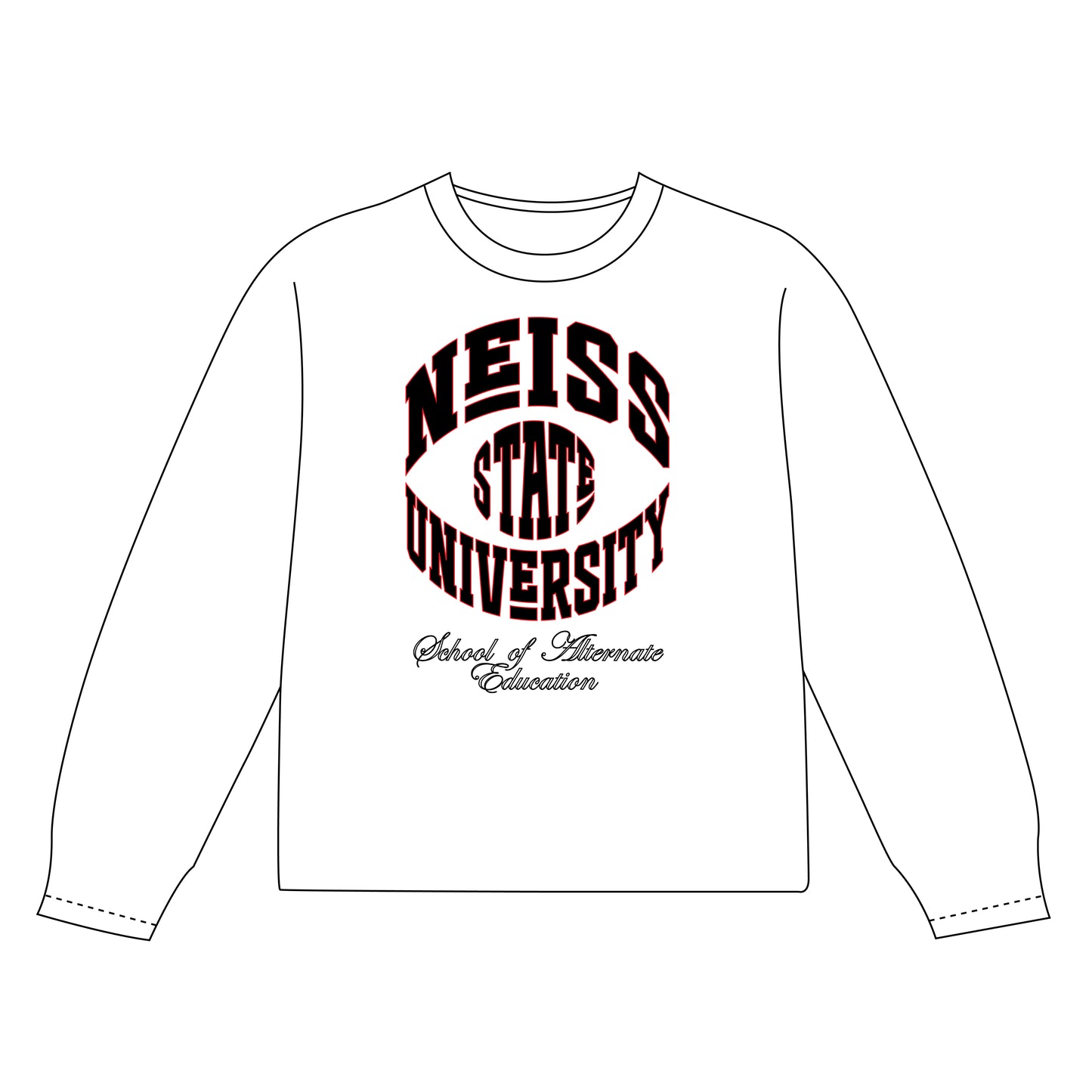 NSU Eye Long Sleeve Unisex T-shirt